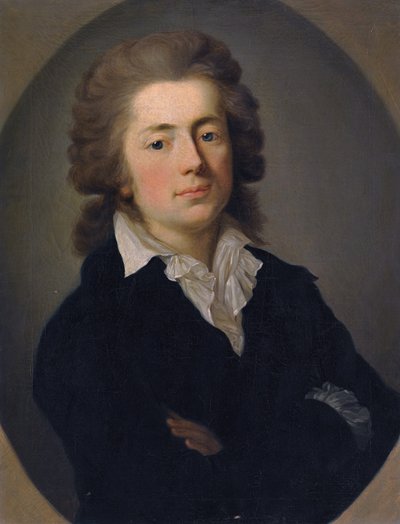 Retrato del Conde Jan Potocki de Anton Graff